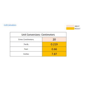 Centimeter Conversion Calculator: Accurate conversions displayed on a smartphone, ideal for quick measurement needs.