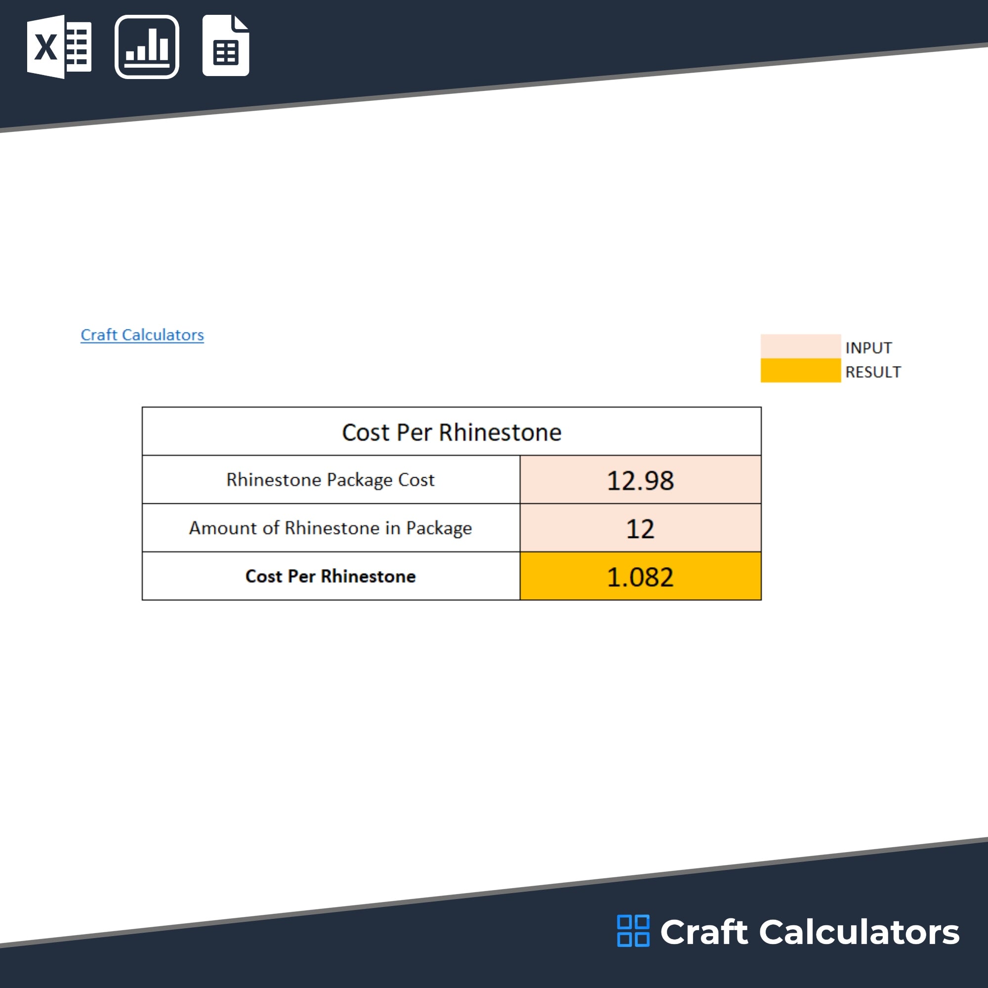 Rhinestone Cost Calculator: Easily Determine the Cost of Each Rhinestone
