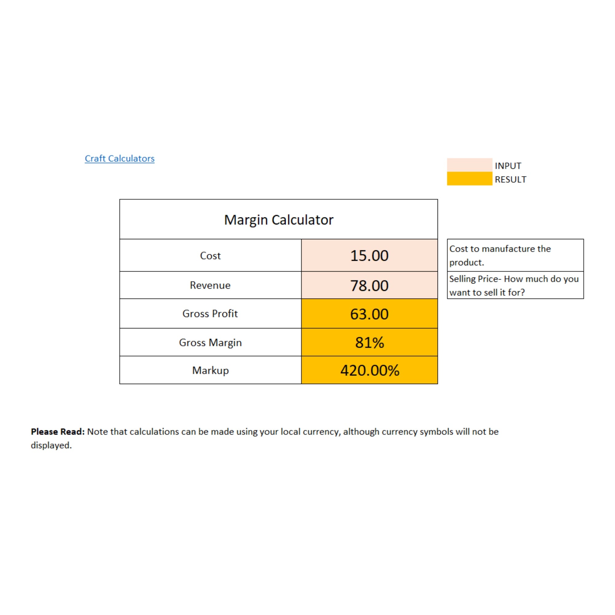 Gross Margin Calculator: Calculate Profit, Markup, and Margin Percentage