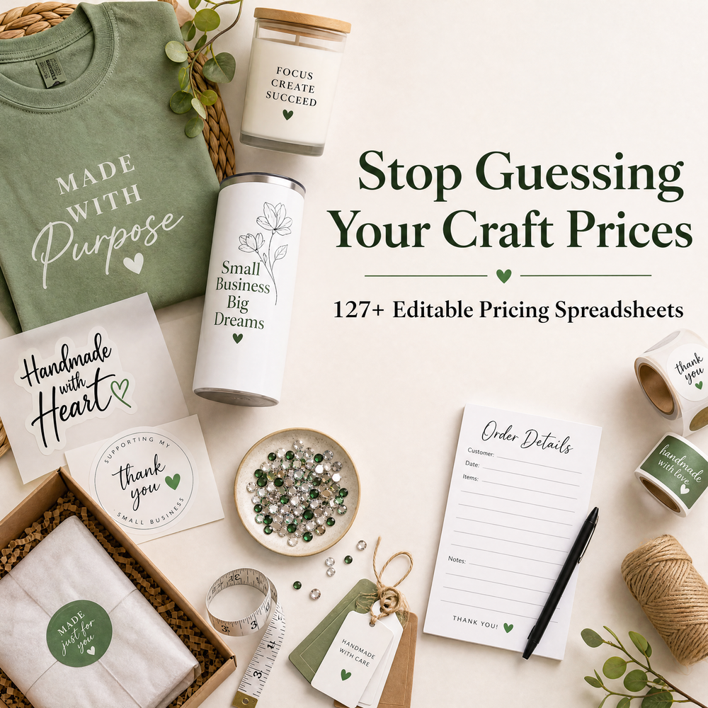 How to Price Handmade Products Without Guessing