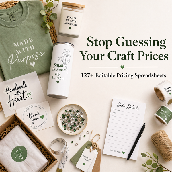 How to Price Handmade Products Without Guessing