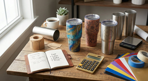 How to price custom tumblers for profit