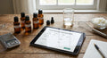 Fragrance calculator for soap and lotion makers