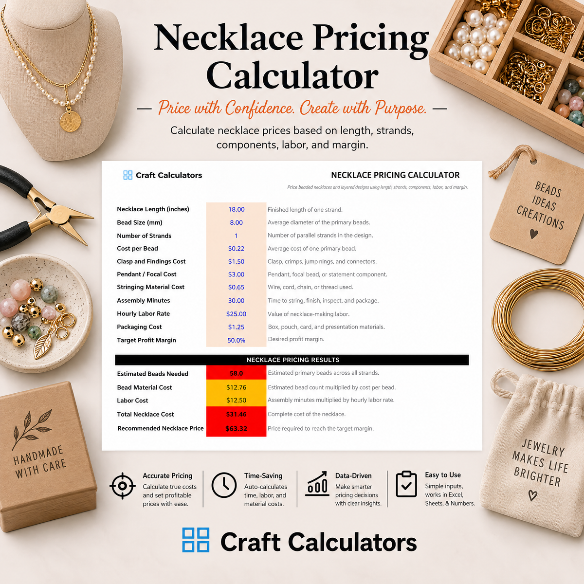 Necklace Pricing Calculator