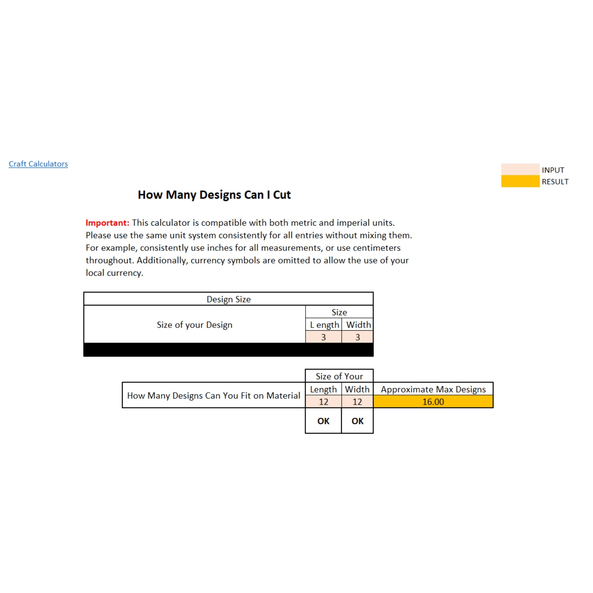 How Many Designs Can I Cut?