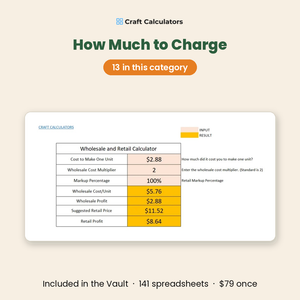 How much to charge calculators - 13 in this category