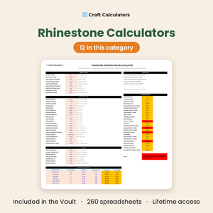 Rhinestone calculators - 12 in this category