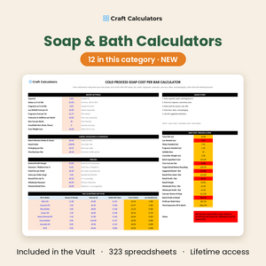 Soap and bath calculators - 12 in this category, new